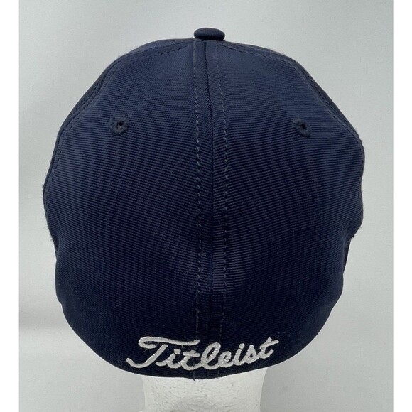 Atlanta Braves Titleist Adjustable MLB ‘47 Cap Hat Size M/L Stretch Navy Golf - Picture 3 of 7